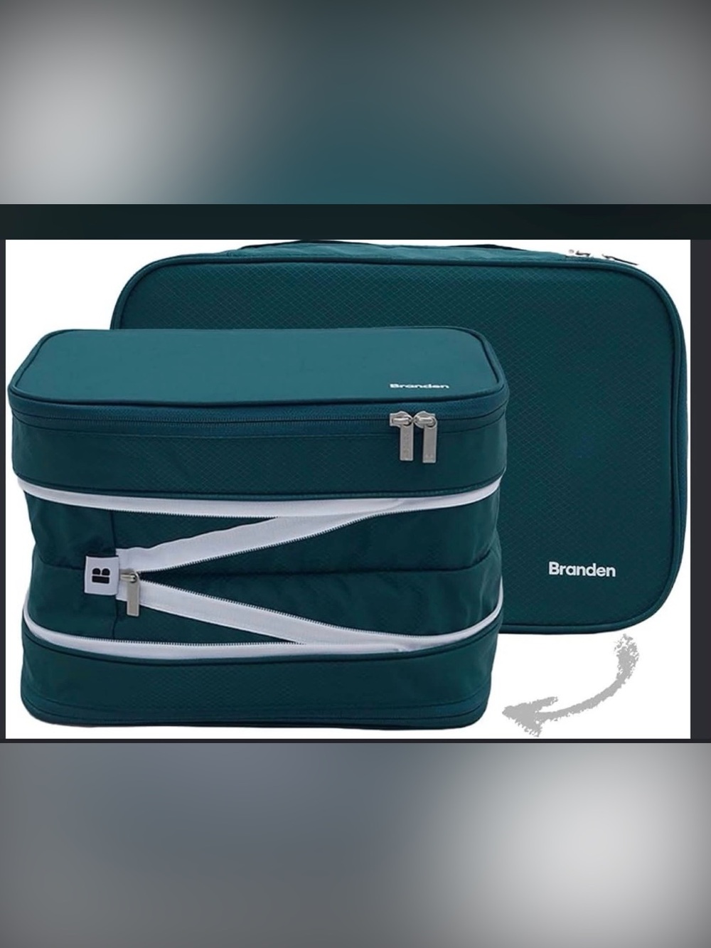 Men's Teal Toiletry Bag Set